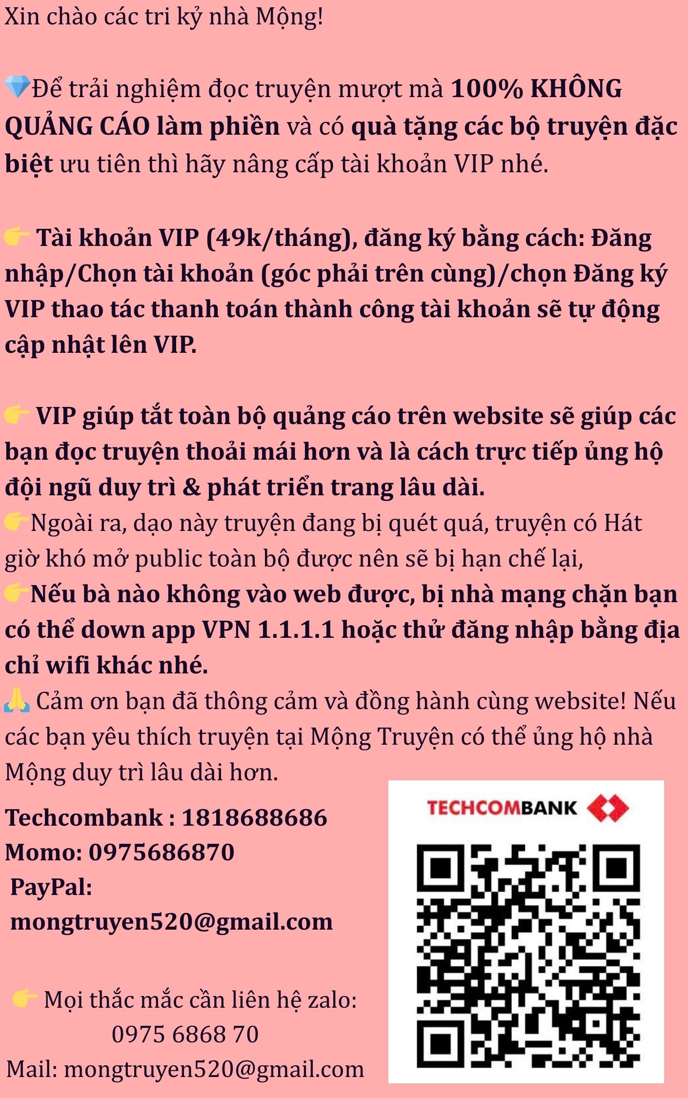 qr chuyển khoản