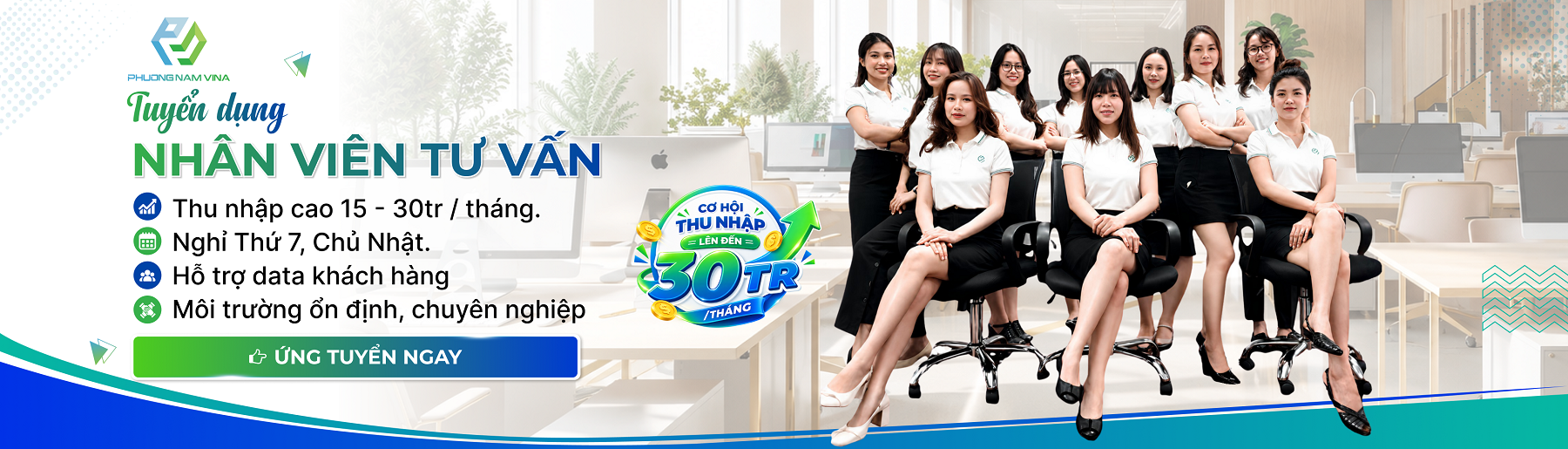 Tuyển Nhân Viên Tư Vấn
